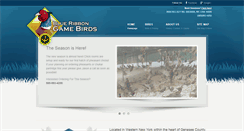 Desktop Screenshot of blueribbongamebirds.com